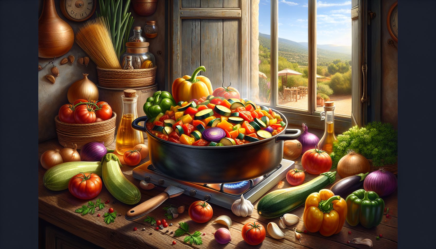 Klassikaline Prantsuse Ratatouille: Päikeseline Tervitus Köögiviljade Armastajatele