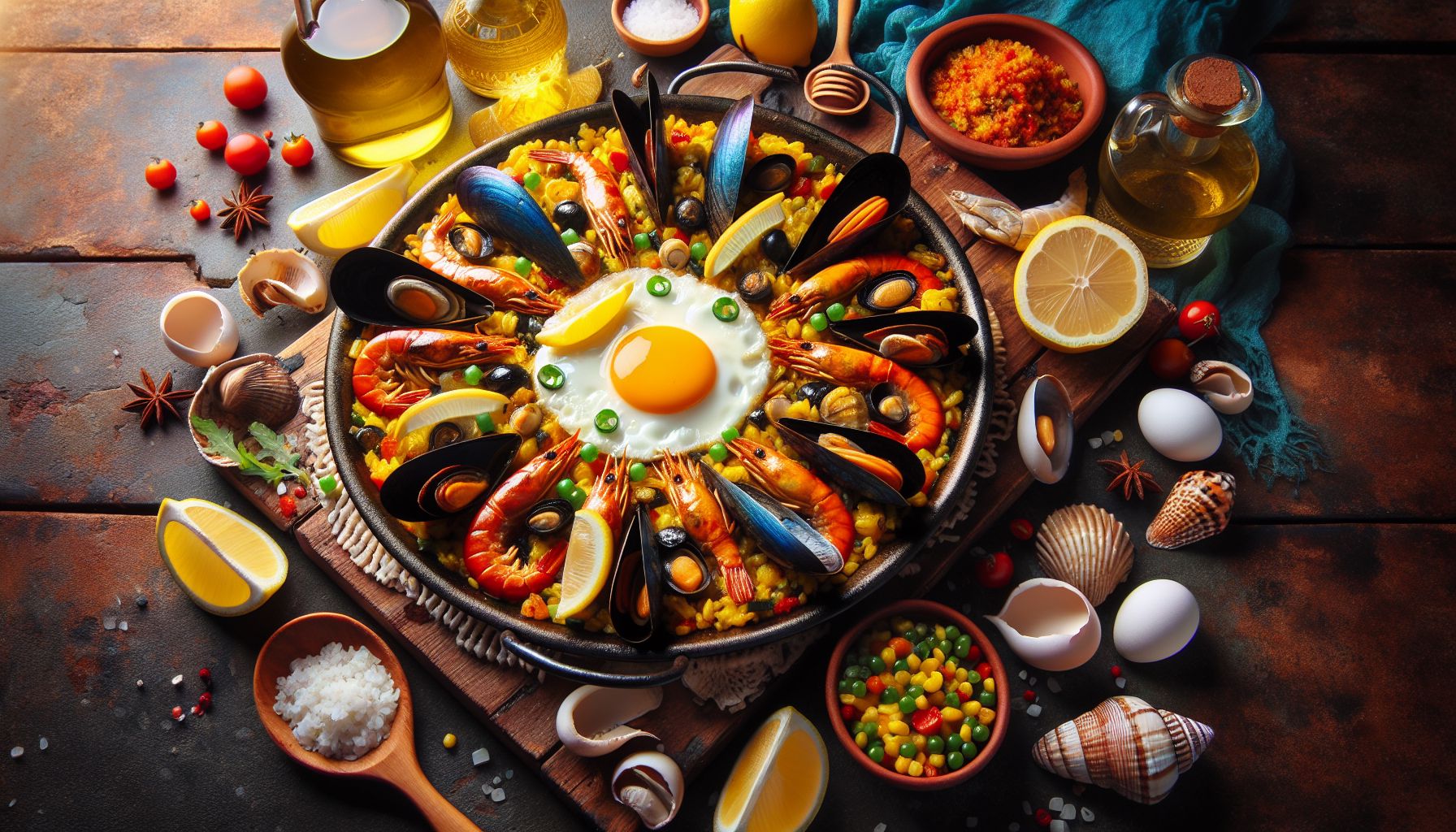 Vürtsikas Hispaania Paella: Päikese ja Mere Maitsed