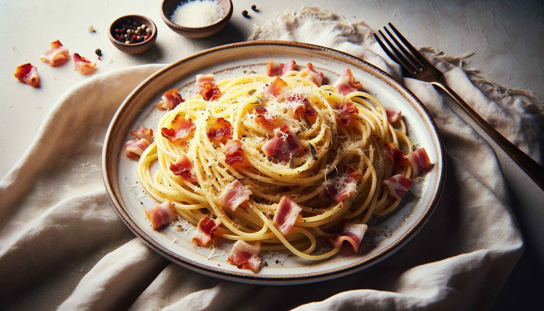Klassikaline Itaalia Pasta Carbonara