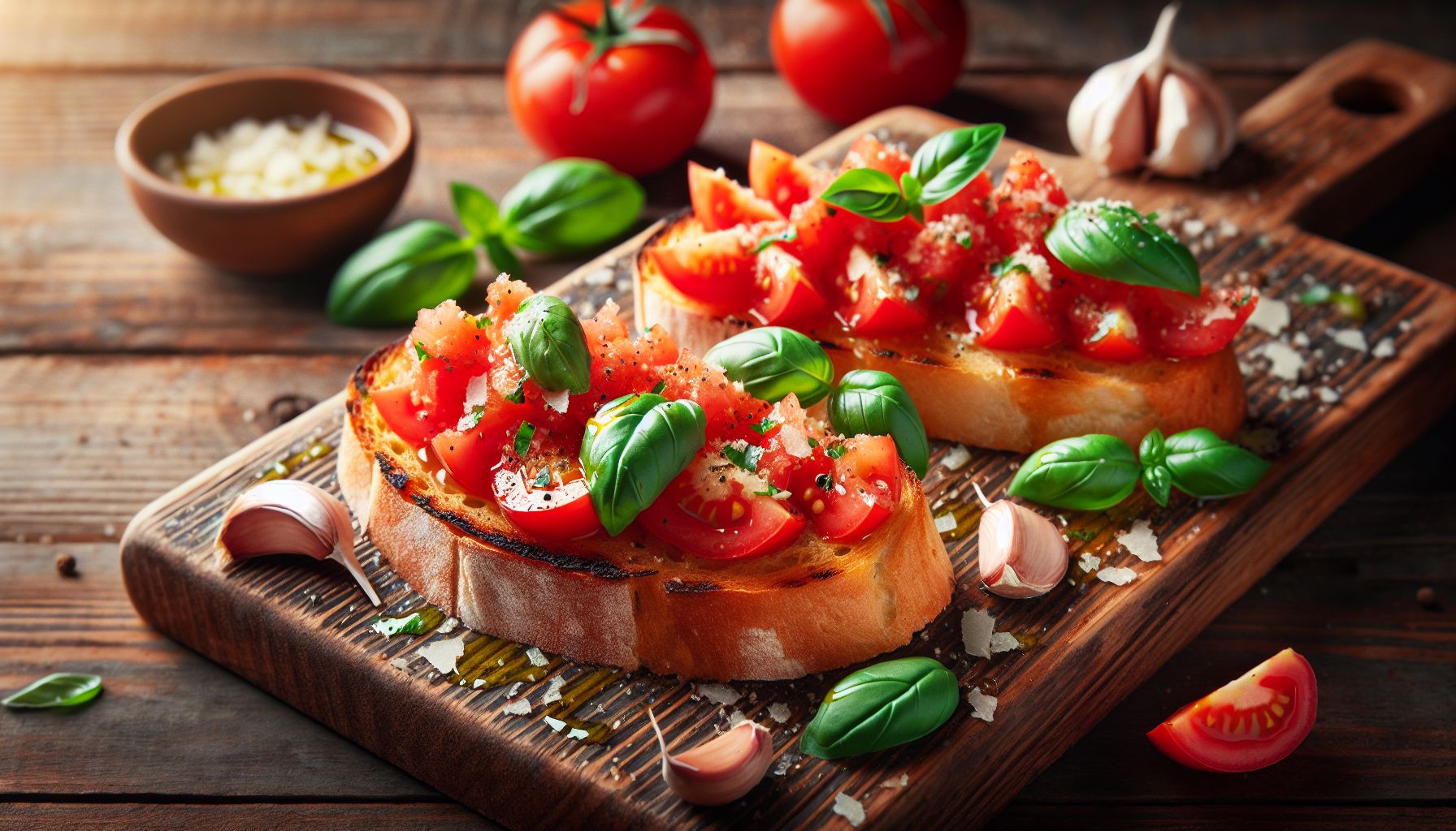 Itaaliapärane Tomatine Bruschetta