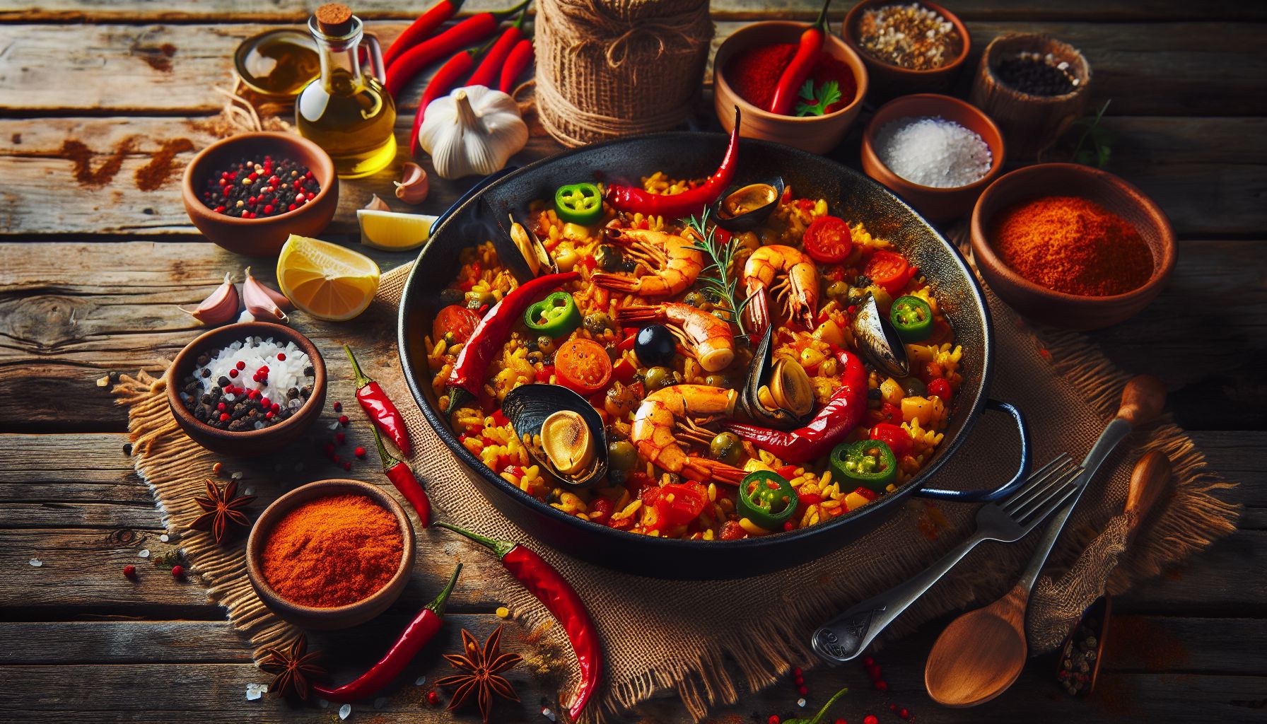 Vürtsikas Hispaania Paella – Autentne Maitseelamus