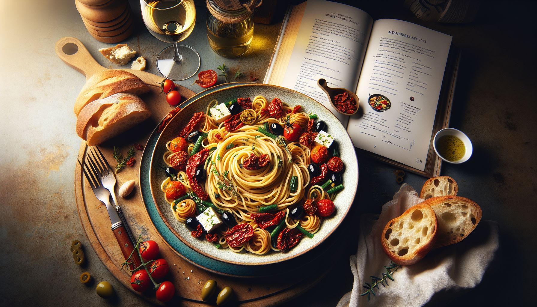 Võluv Vahemere Pasta: Lihtne ja Maitsev Retsept