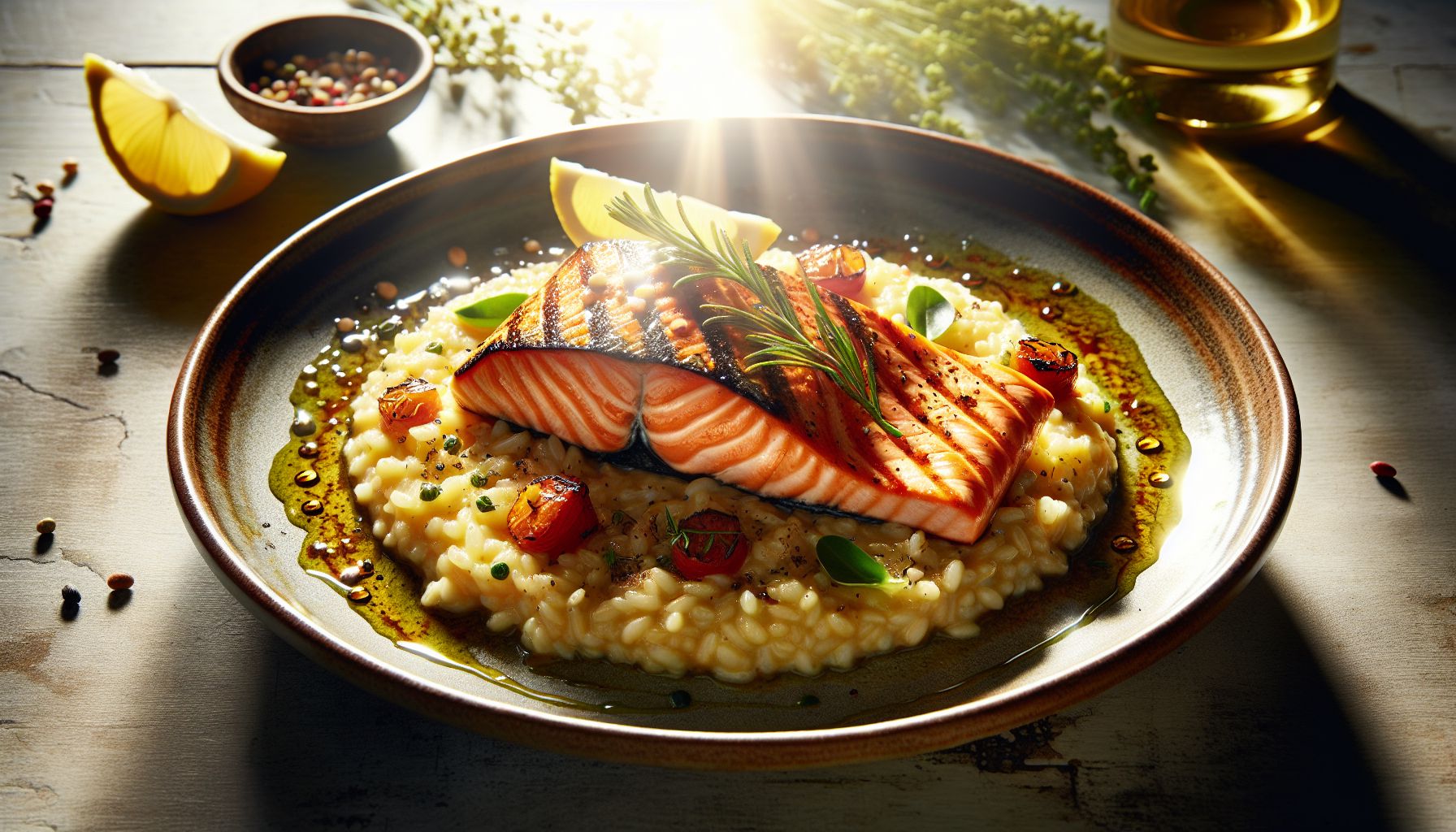 “Itaalia Päikese All”– Lõhe Risotto
