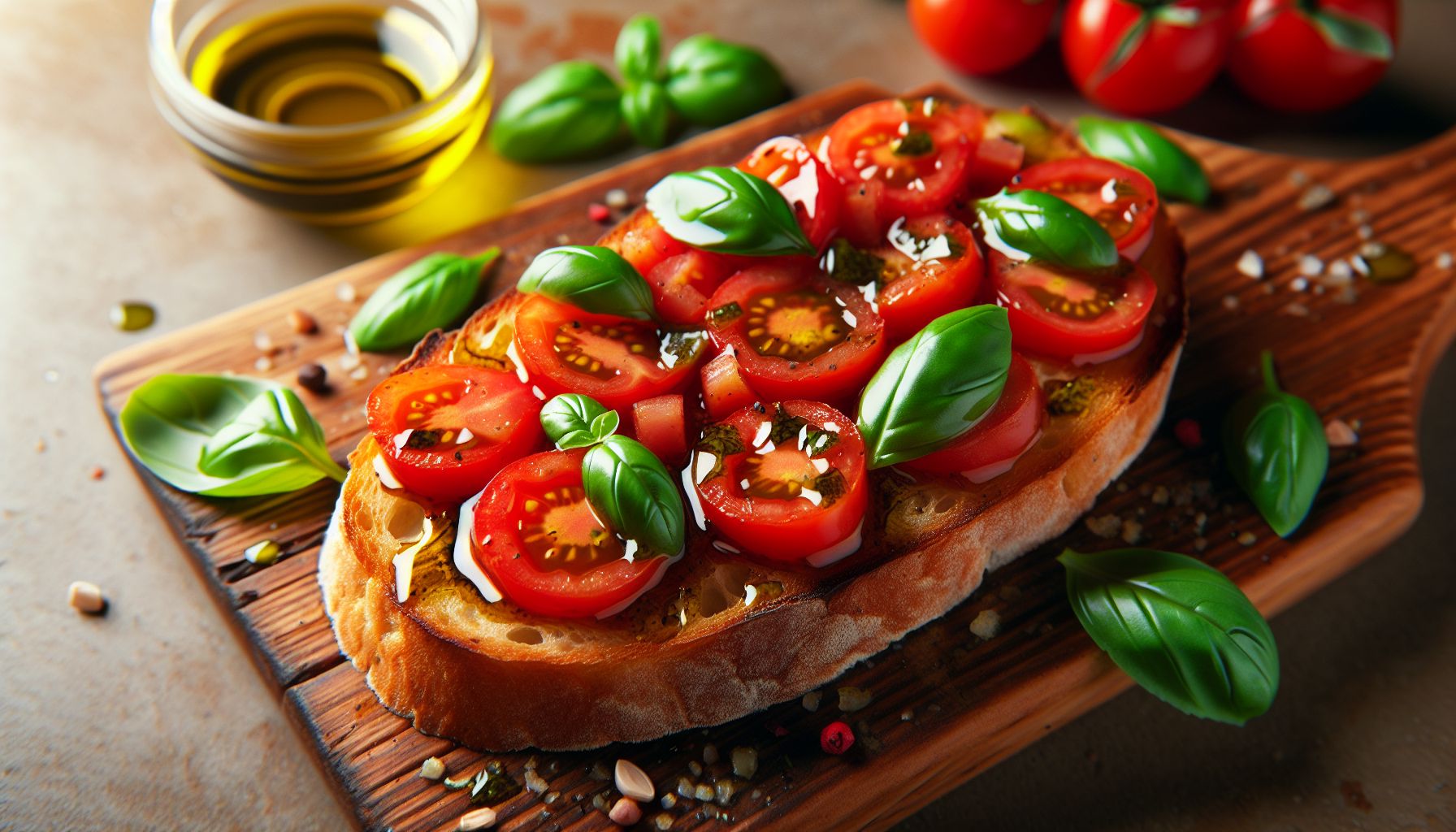 Euroopalik krõbe bruschetta