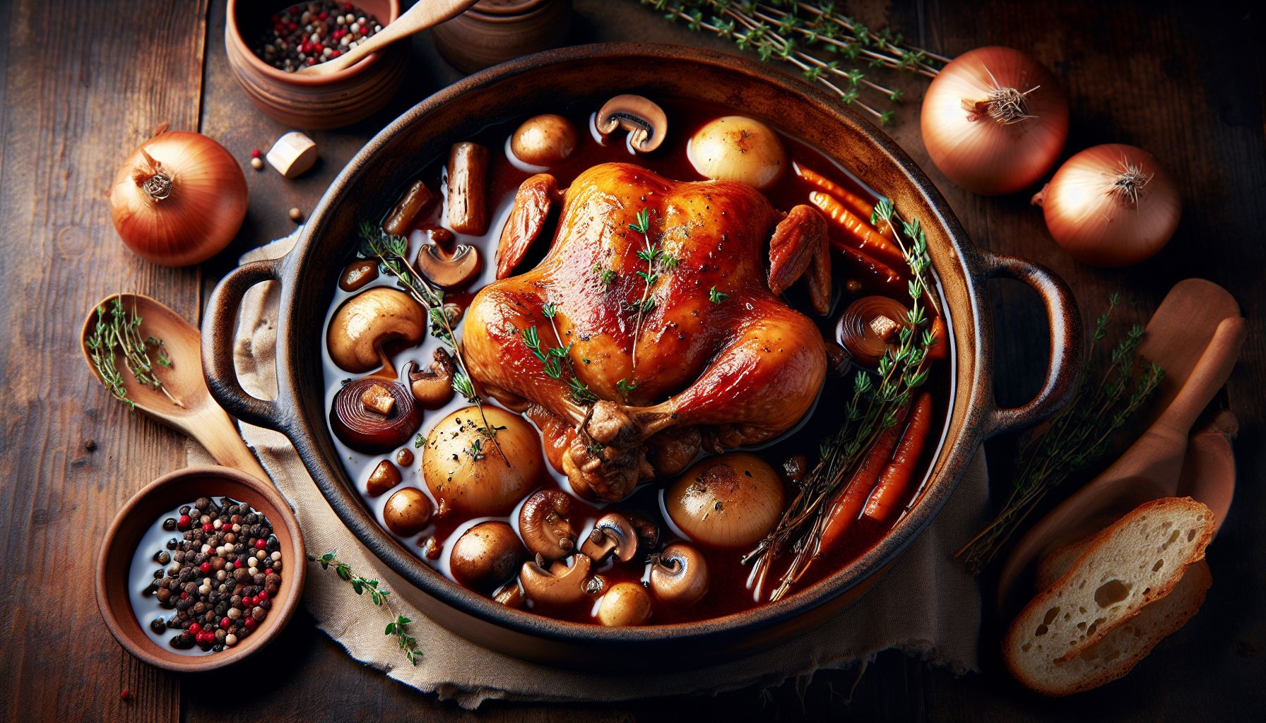 Klassikaline Prantsuse Coq au Vin